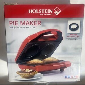 Holstein Housewares Red Pie Maker